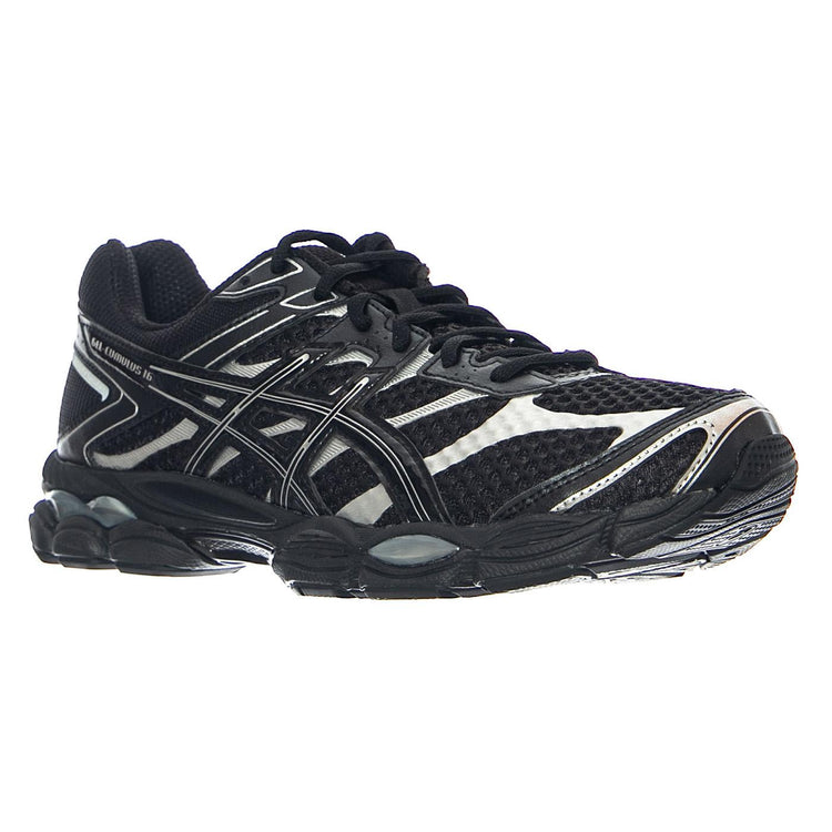 GEL-Cumulus 16 - Black / Black - Scarpe Stringate Uomo Nere 1203A733-002 BLACK/BLACK ASICS 