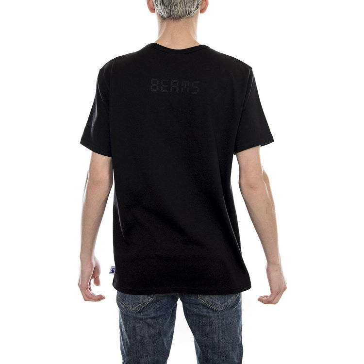 BEAMS X CHAMPION Crewneck T-Shirt Black 211621-NBK  CHAMPION 