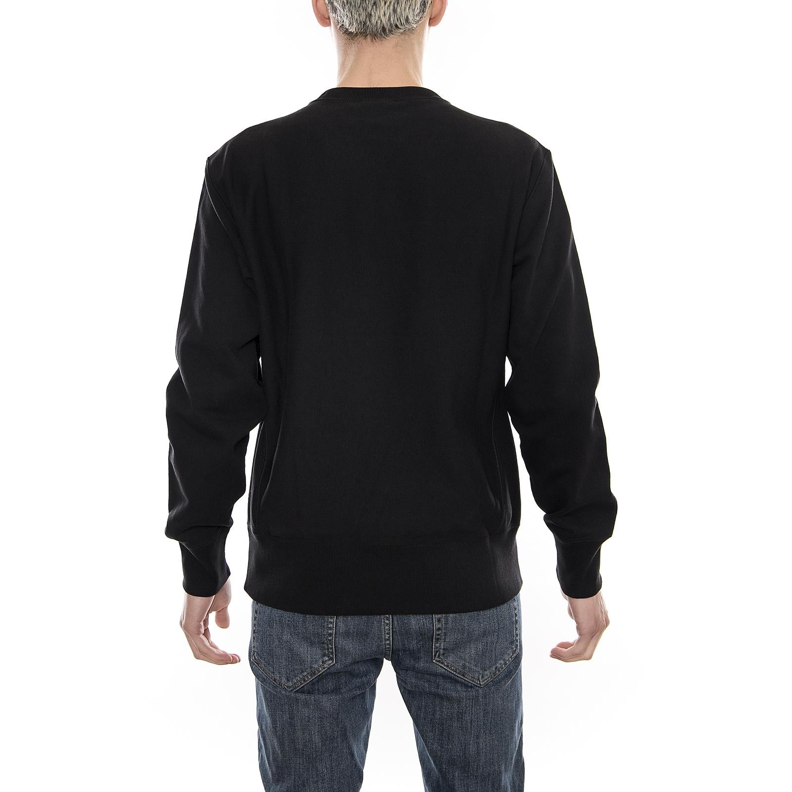 Crewneck Sweatshirt Small Logo Black 210965-KK001SS18  CHAMPION 