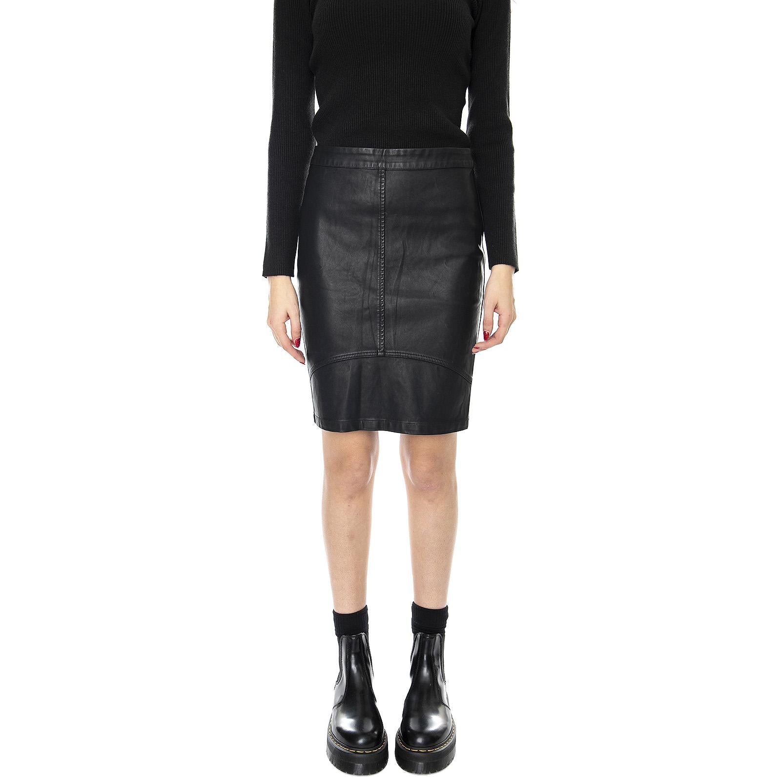 Tilla Short Skirt - Basic Black - Gonna Nera 154390360-999  MINIMUM 