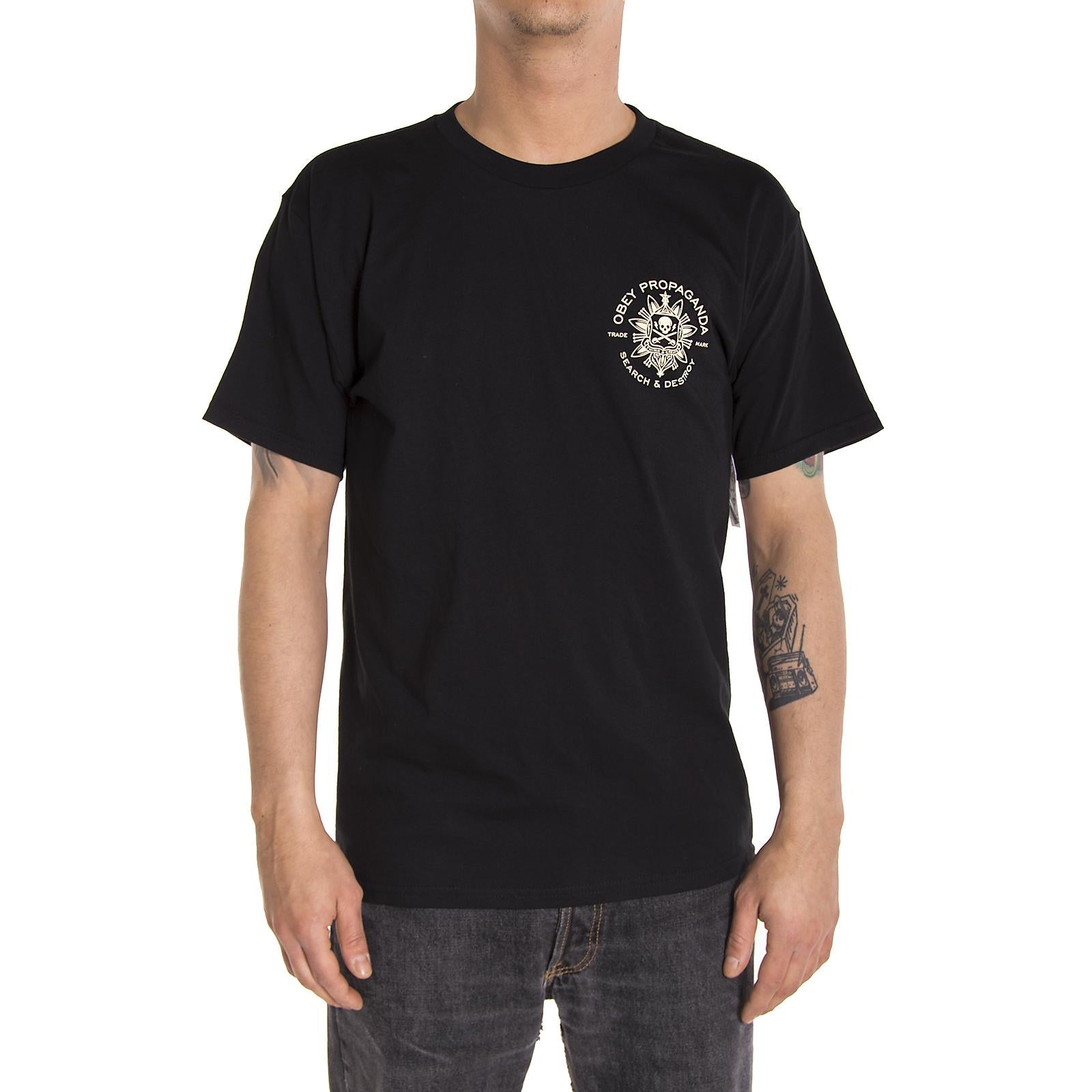 THINK & CREATE PREMIUM S/S TEE BLACK 165361356-BLK  OBEY 