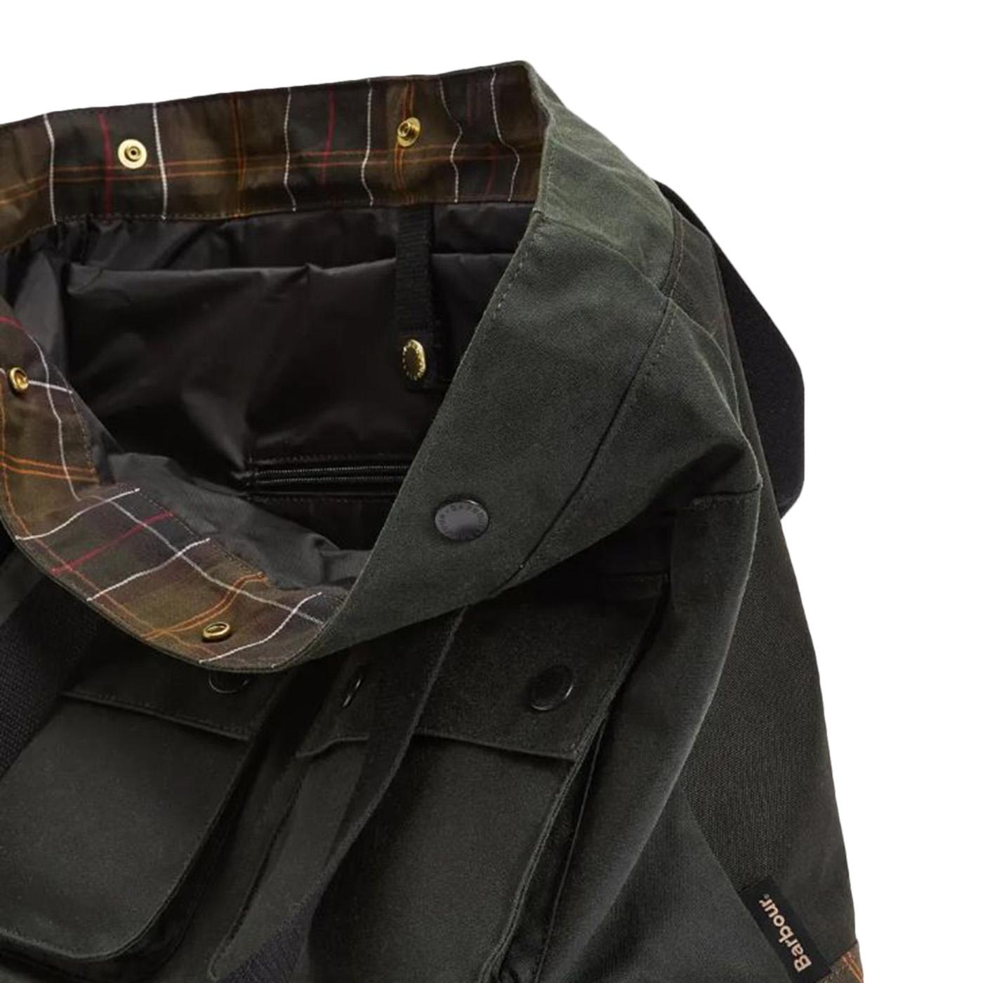 Field Wax Tote Bag Sage - Borsa Tote Verde UBA0750 SG91 BARBOUR 