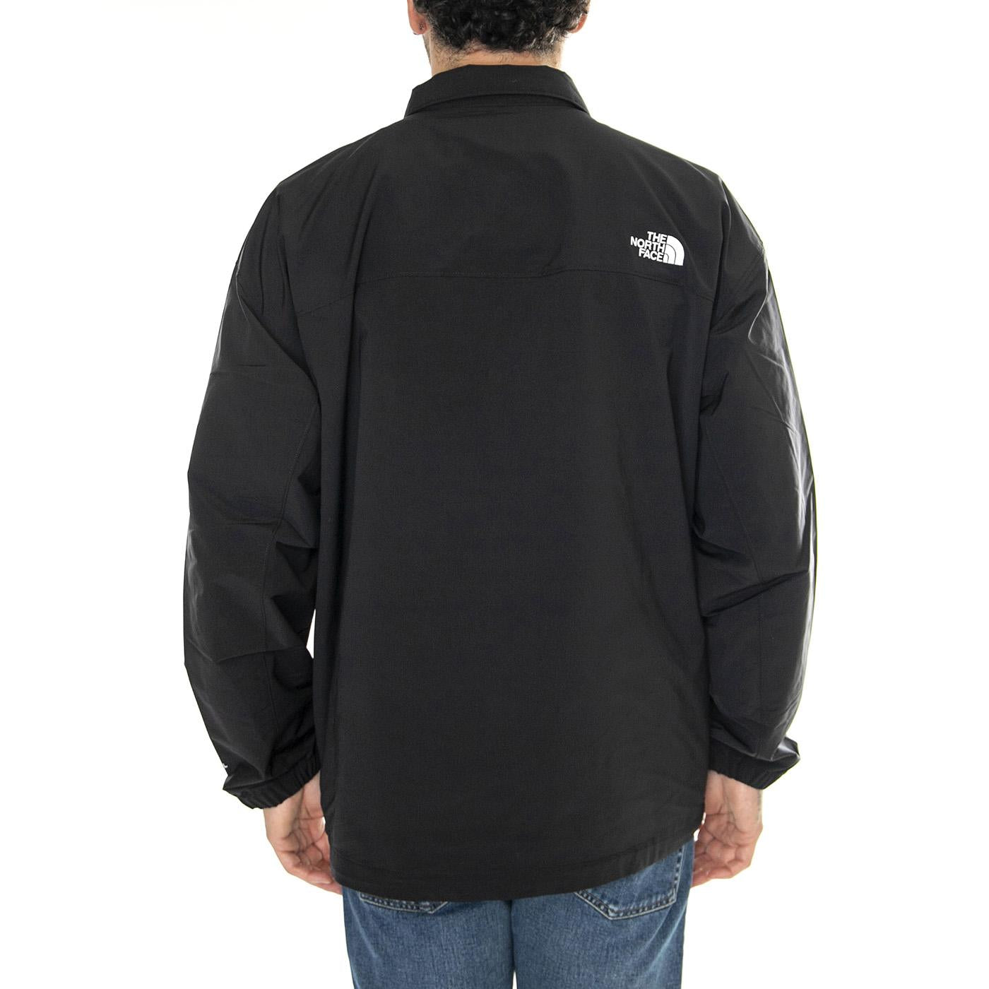 M TNF Easy Wind Coaches Jacket Tnf Black - Giacca Uomo Nera NF0A8703JK31  THE NORTH FACE 