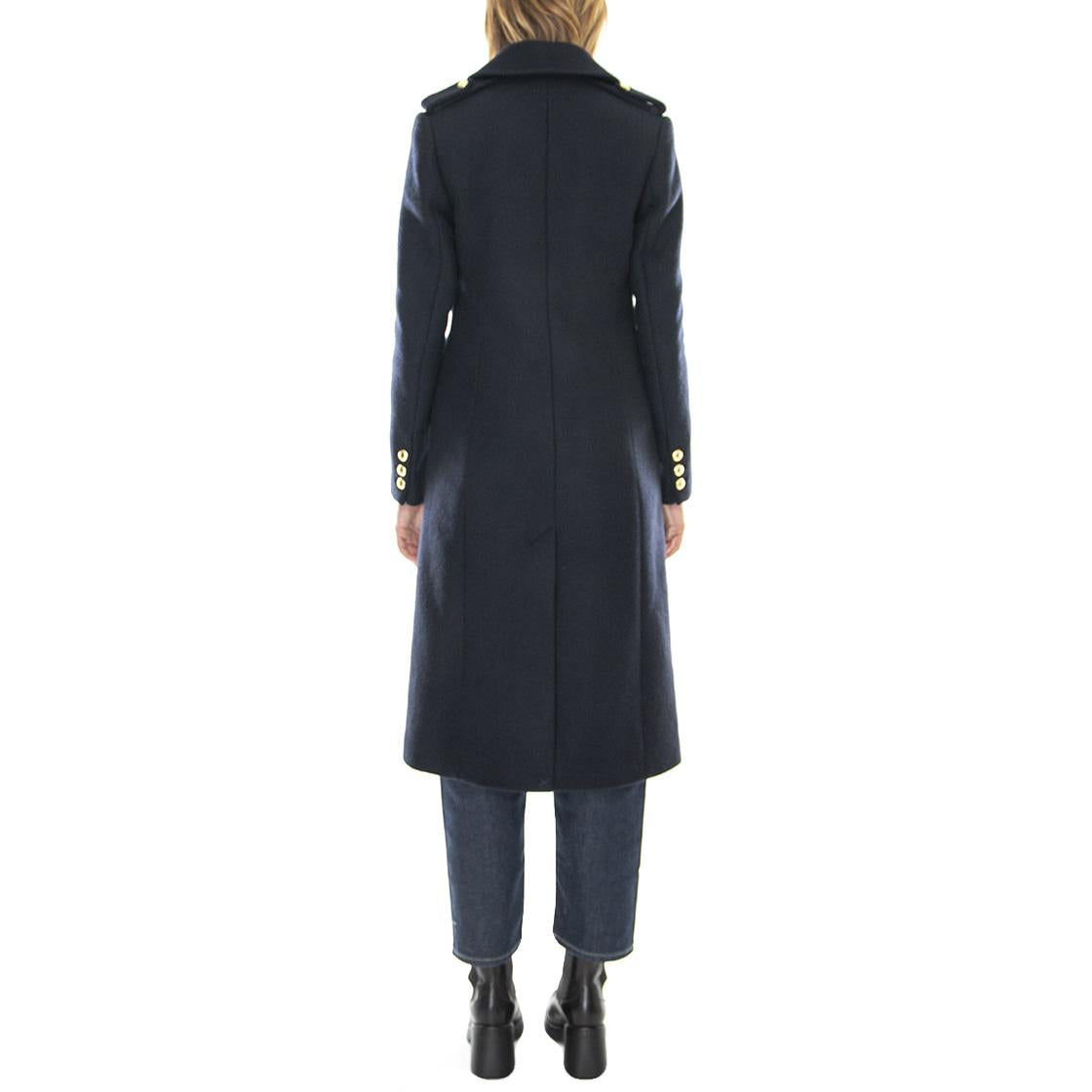 Inverraray Wool Navy - Cappotto Doppiopetto Donna Blu 222MLWO0217-NY91  BARBOUR 