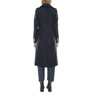 Inverraray Wool Navy - Cappotto Doppiopetto Donna Blu 222MLWO0217-NY91  BARBOUR 