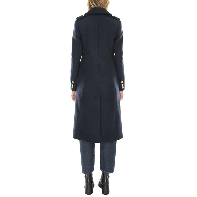 Inverraray Wool Navy - Cappotto Doppiopetto Donna Blu 222MLWO0217-NY91  BARBOUR 