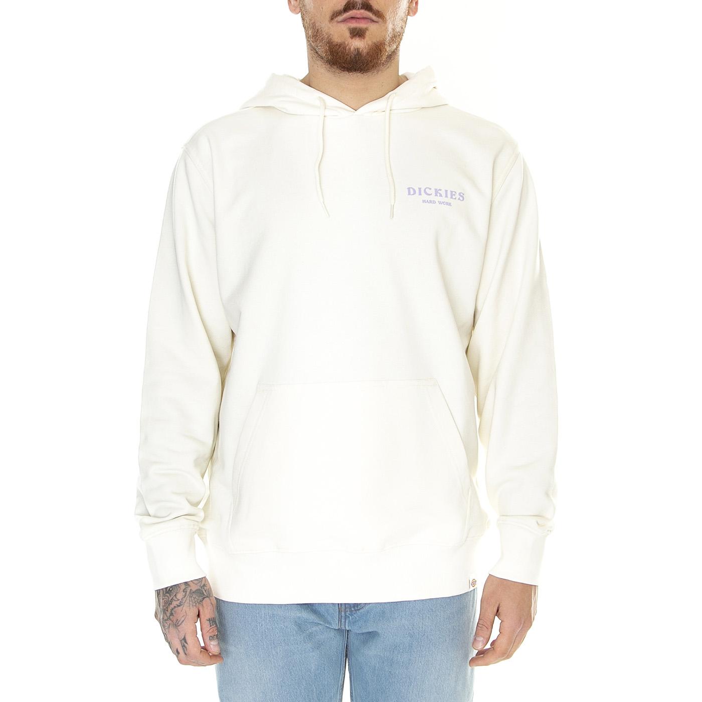 Oatfiled Cloud - Felpa con Cappuccio Uomo Bianca DK0A4Y6LC581  DICKIES 