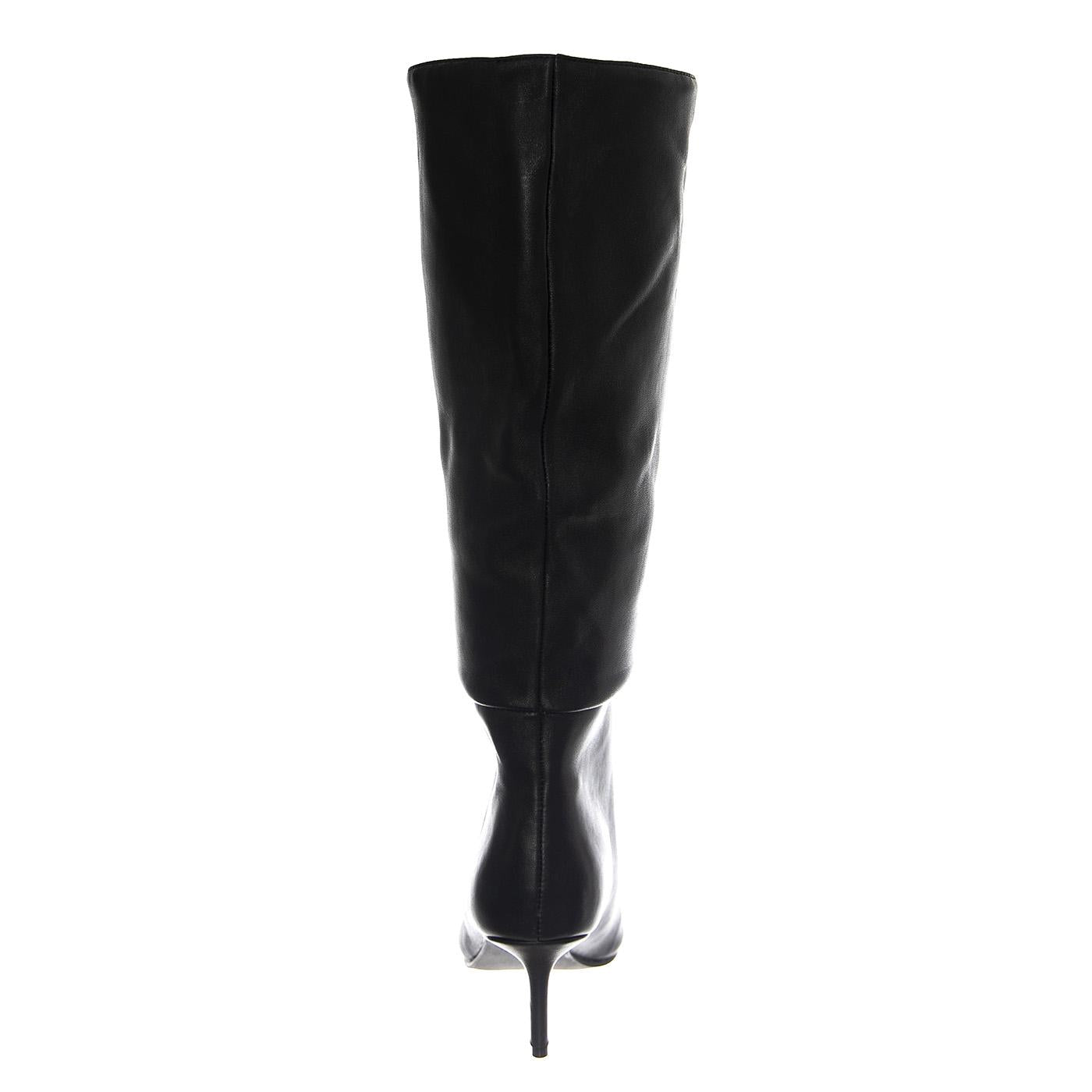 Lavan Black Leather - Stivaletti Donna Neri SMSLAVAN-BLK  STEVE MADDEN 