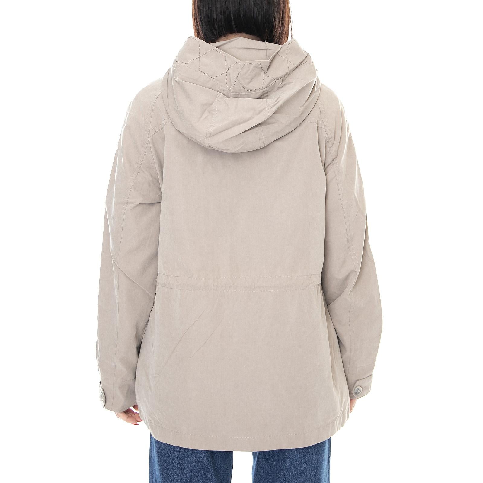 Womens Ebba Jacket - Taupe - Giacca Invernale con Cappuccio Donna Beige 171521-953-taupe  ELVINE 
