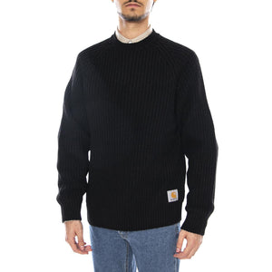 Firth Sweater Black - Maglione Girocollo Uomo Nero I035388.89XX . CARHARTT WIP 