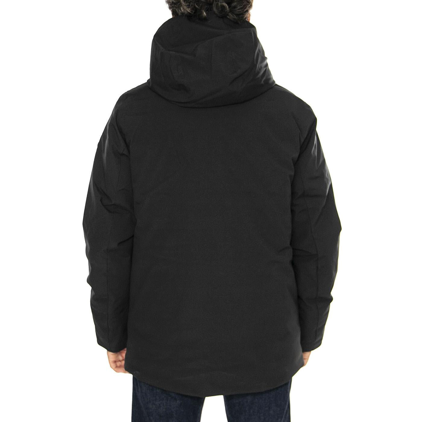 Vhinner Black - Giacca con Cappuccio Uomo Nera 331187-110  ELVINE 