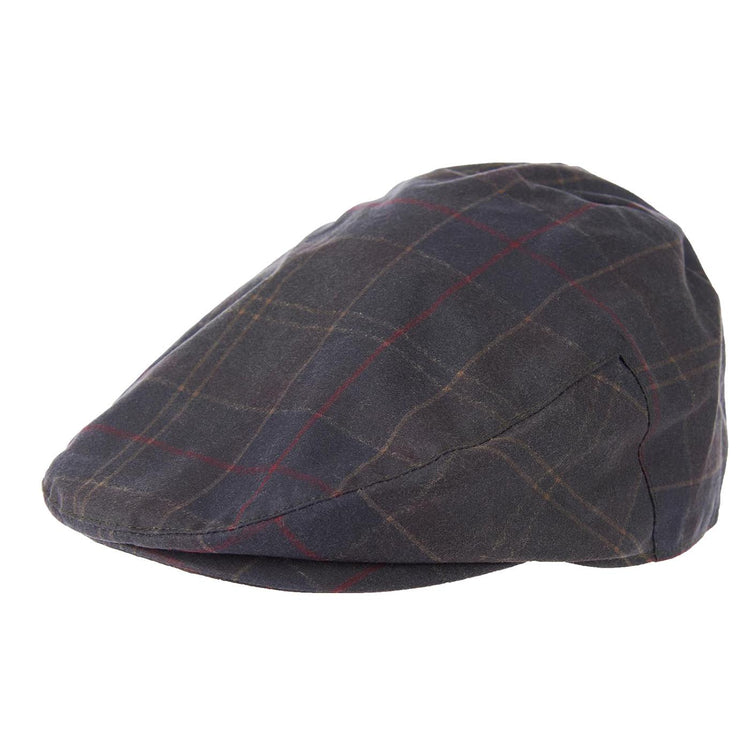 Tartan Wax Flat Cap Classic - Cappello a Coppola Tartan 222MMHA0636-TN11  BARBOUR 