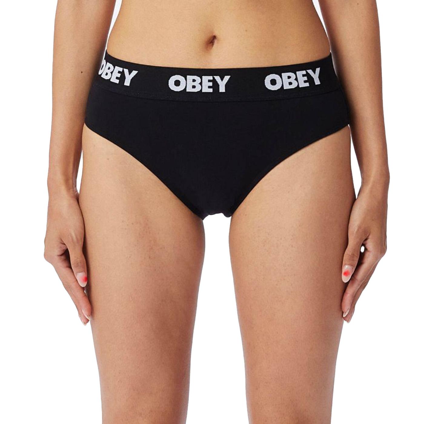 Obey Cheeky Black - Slip Donna Neri 200090000-BLK  OBEY 