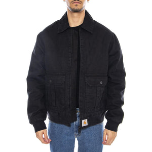 Stanton Jacket Black - Giacca Uomo Nera I035617.8906  CARHARTT WIP 