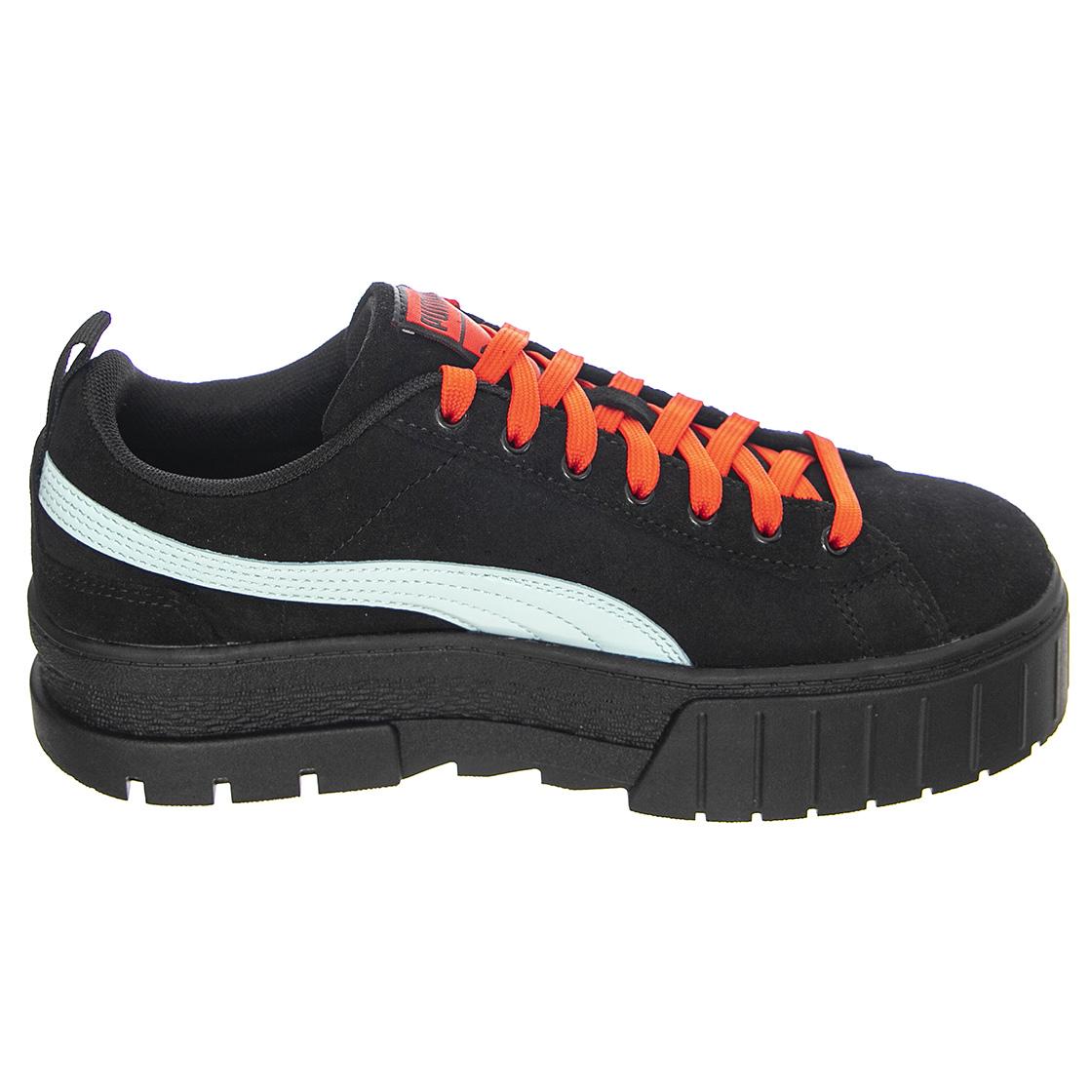 Mayze SD x Dua Lipa,Puma Black-Blue Glow - Scarpe Stringate Profilo Basso Donna Nere 387294-05  PUMA 