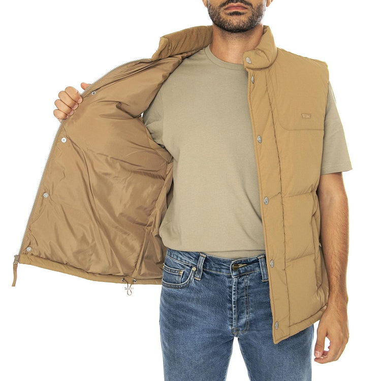 Rockridge Vest Ermine Neutral - Giacca Smanicata Uomo Marrone A8556-0005  LEVIS 