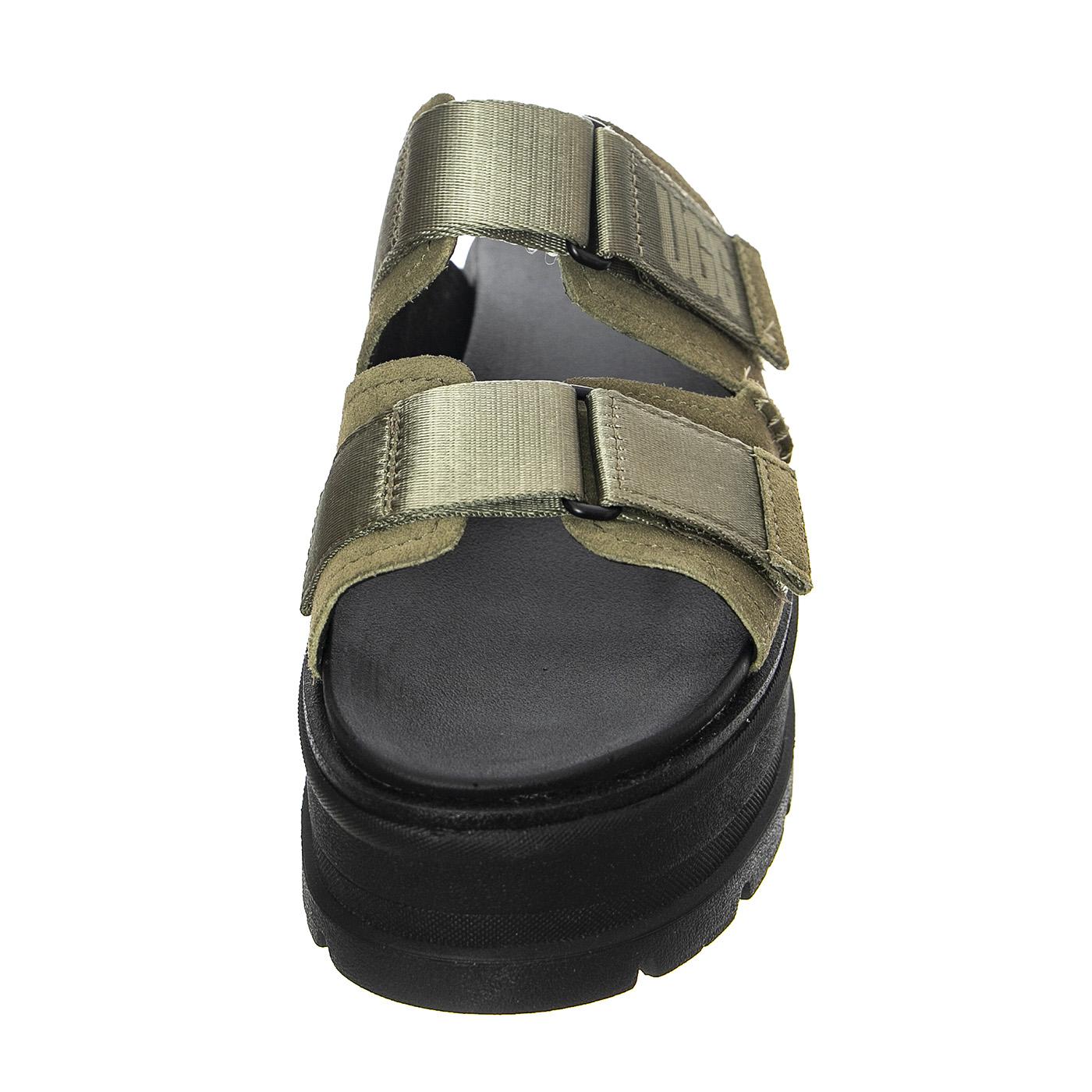 Clement Burnt Olive Suede - Sandali Donna Verdi UGSCLEMBOSD1118771W  UGG 