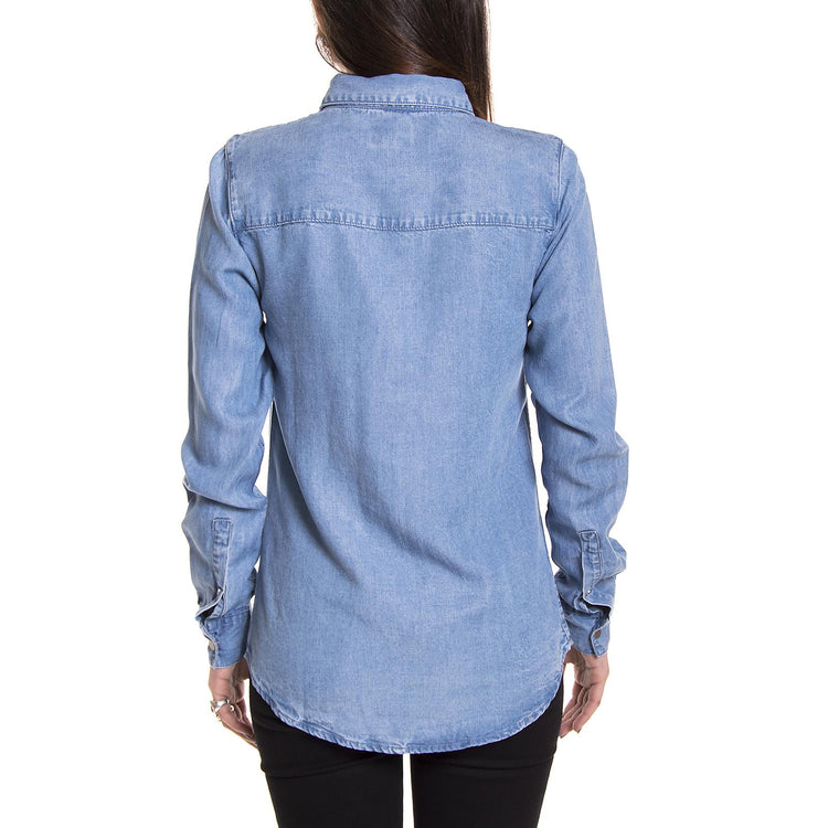 Blanch Denim Shir t Light Blue 1711106-290  DR. DENIM 
