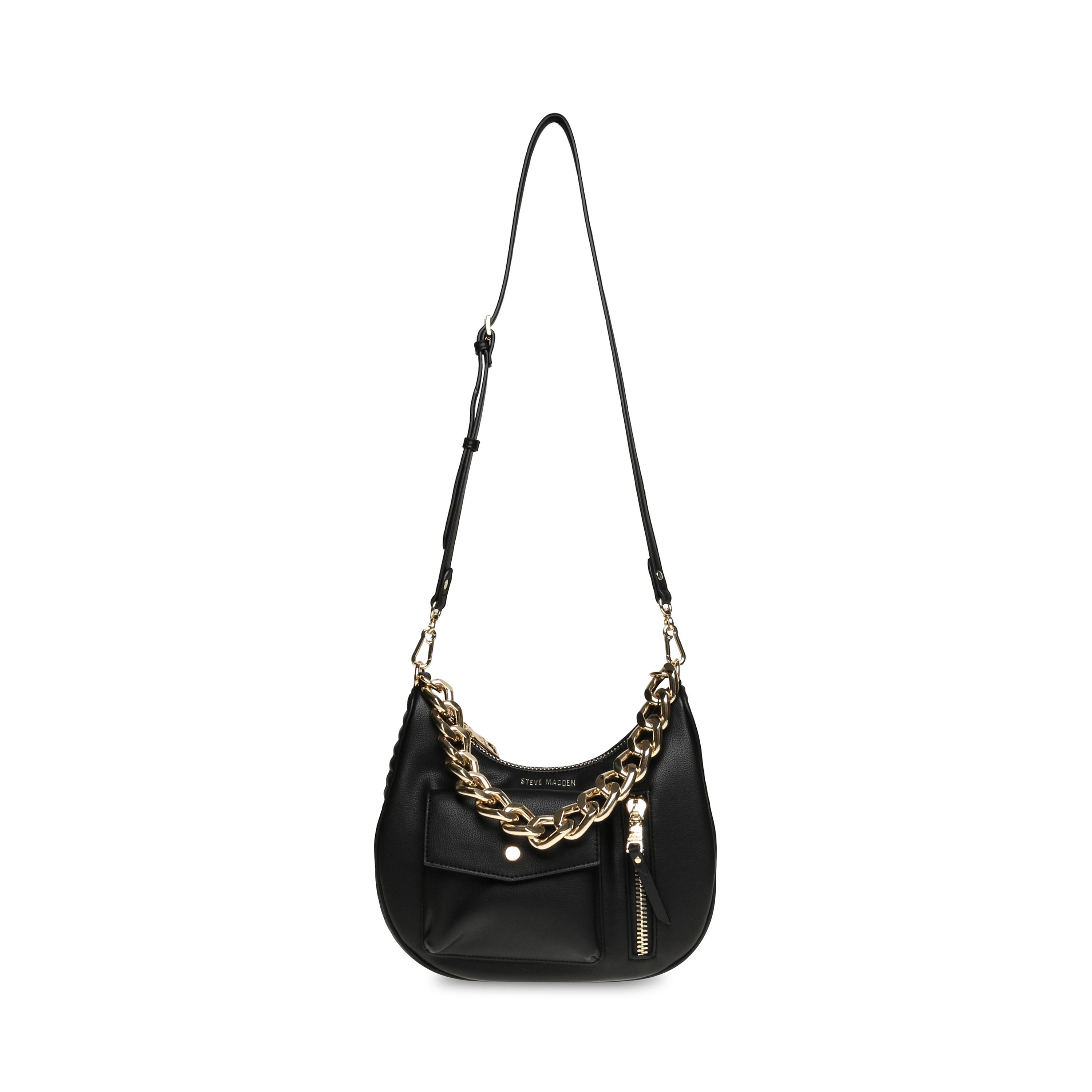 BOzzy Black / Gold - Borsa Nera SMABOZZY-B-G  STEVE MADDEN 