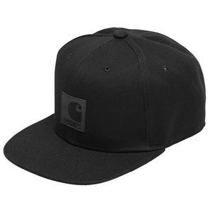 Logo - Cappellino con Visiera Nero I023099.89.XX.06  CARHARTT WIP 