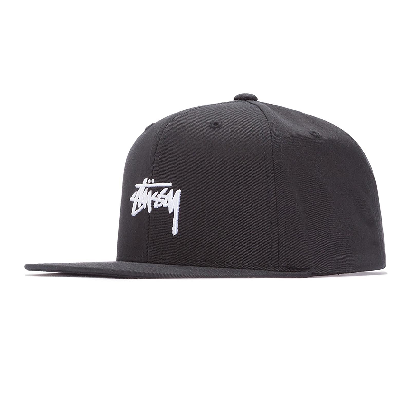 STOCK SP18 CAP BLACK 131780-BLACK  STUSSY 