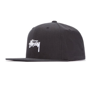 STOCK SP18 CAP BLACK 131780-BLACK  STUSSY 