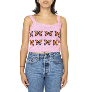 Heavens Butterflies Prism - Canotta in Maglia Donna Multicolore A3200-0000  LEVIS 