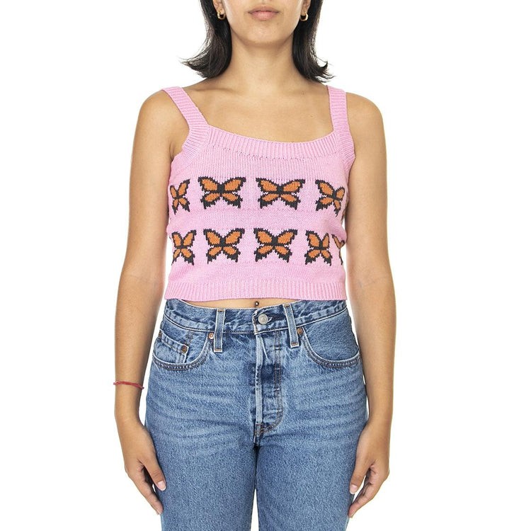 Heavens Butterflies Prism - Canotta in Maglia Donna Multicolore A3200-0000  LEVIS 