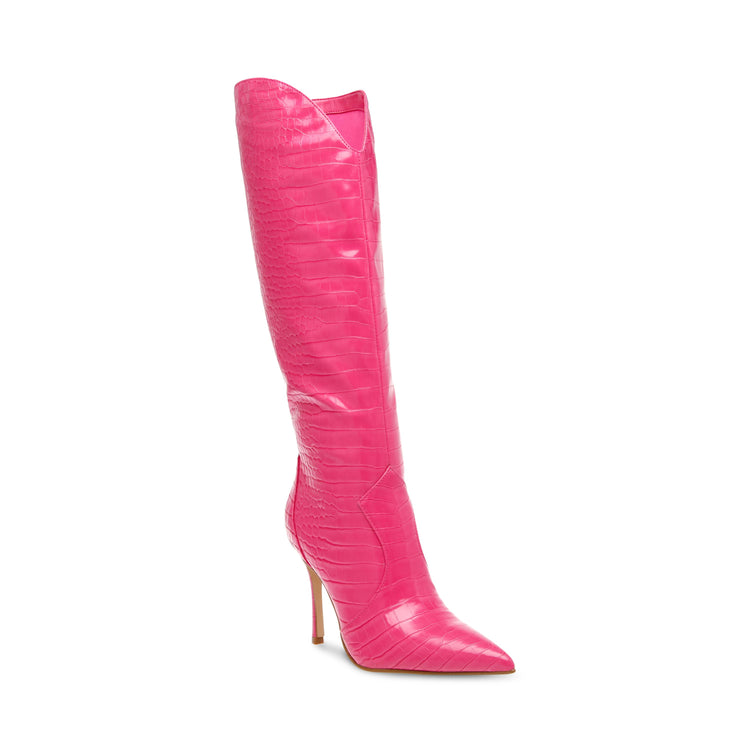 Resolute Pink Croco - Stivali Donna Rosa SMSRESOLUTE-636  STEVE MADDEN 
