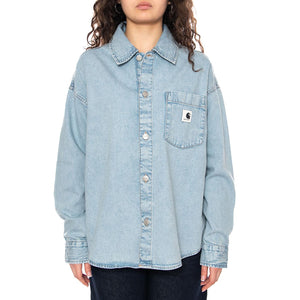 W' Alta Shirt Jacket Blue - Camicia Donna Blu I036232 0112 CARHARTT WIP 