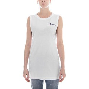Maxi Tank Top T-Shirt WHT 110476-WW001  CHAMPION 