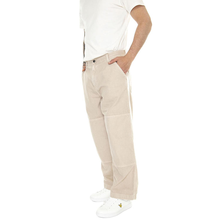 Garrison Pant Tonic / Stone Dyed - Pantaloni Uomo Beige I033124.1YC4J  CARHARTT WIP 