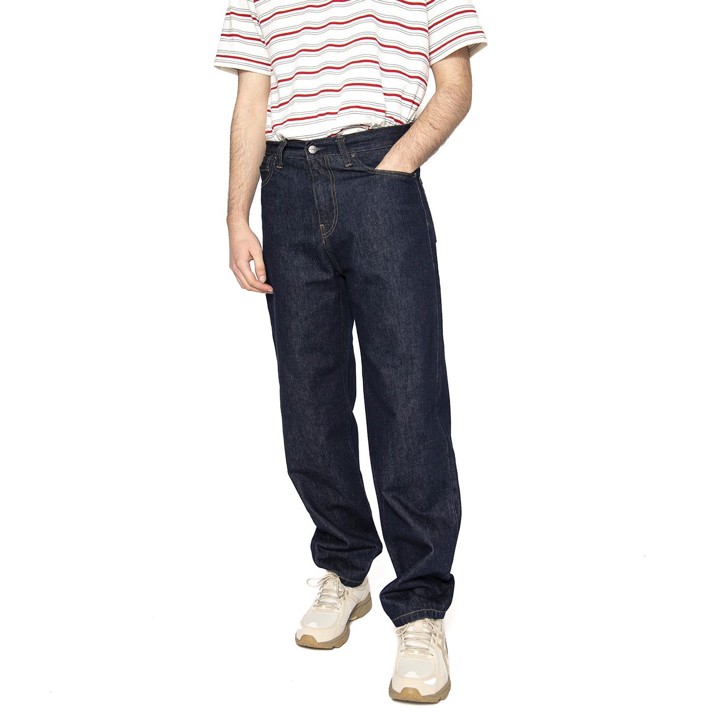 Aaron Pant Blue - Pantaloni Denim Jeans Uomo Blu I034237.0102  CARHARTT WIP 