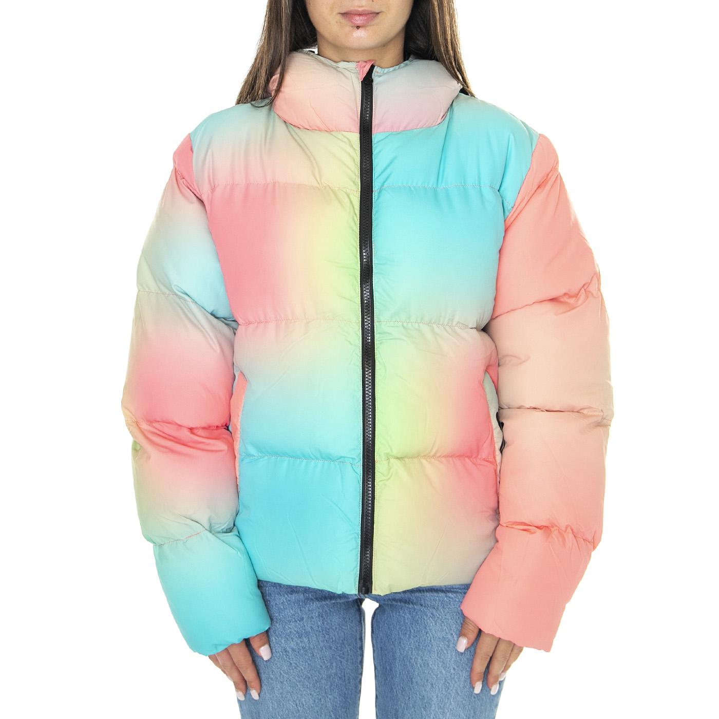 Glow Quilted Jacket All Over Print - Giacca Donna Multicolore Glow Quilted Jacket All Over Print  SANTA CRUZ 