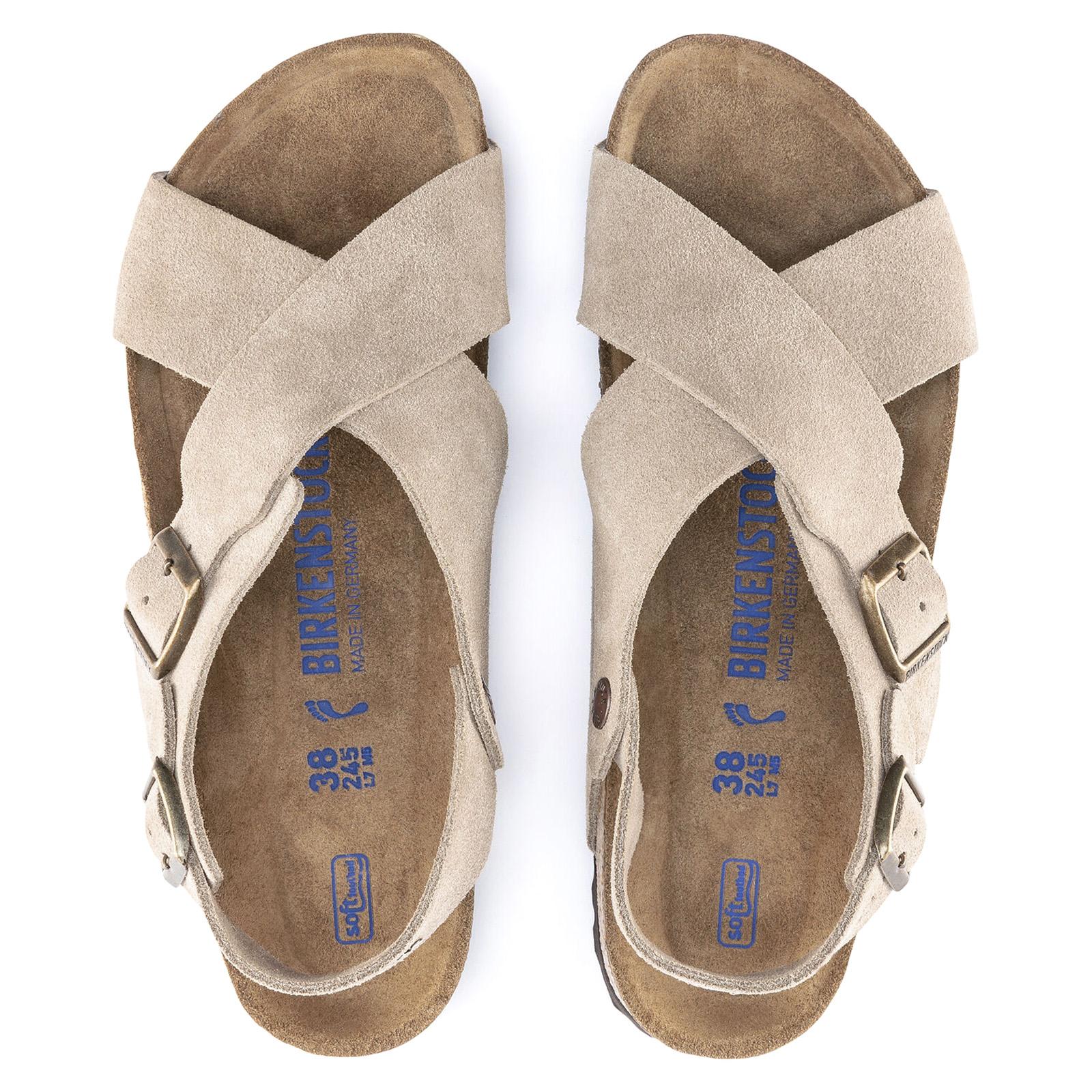 W' Tulum Soft Footbed Sandals Taupe - Narrow Fit 1016395  BIRKENSTOCK 