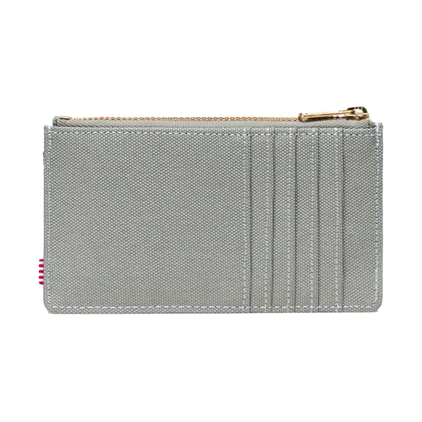 Charlie Cardholder Seagrass White Stitch - Portacarte Grande Verde 30070 06110 HERSCHEL 