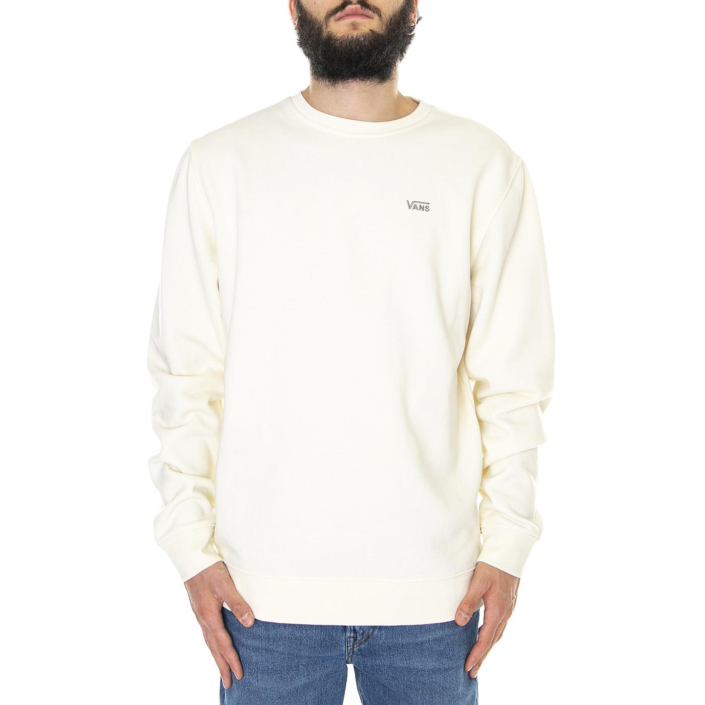 Mn Basic Crew Fleece Antique White - Felpa Girocollo Uomo Beige VN0A3HQ13KS1  VANS 