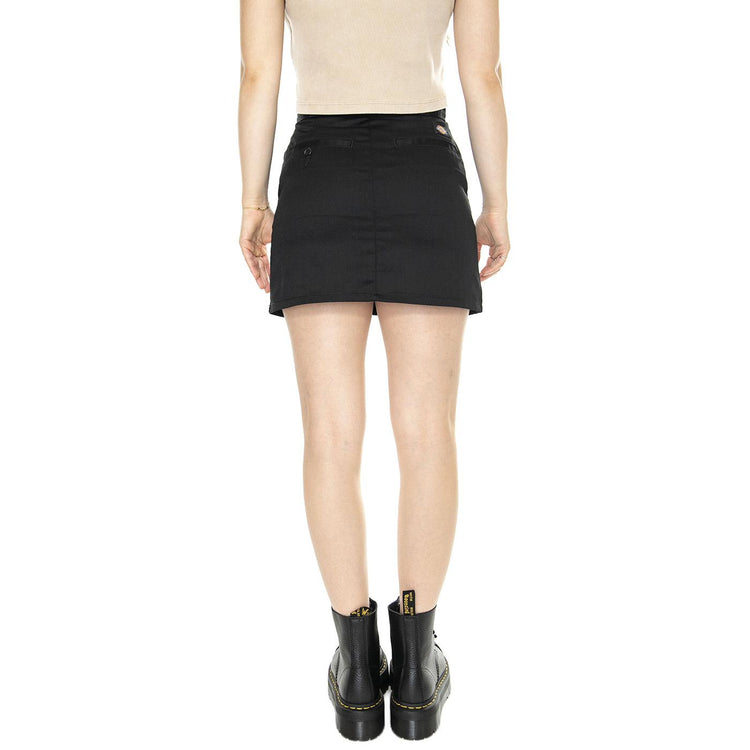 Mini Work Skirt Black - Gonna Nera DK0A4YQHBLK1  DICKIES 