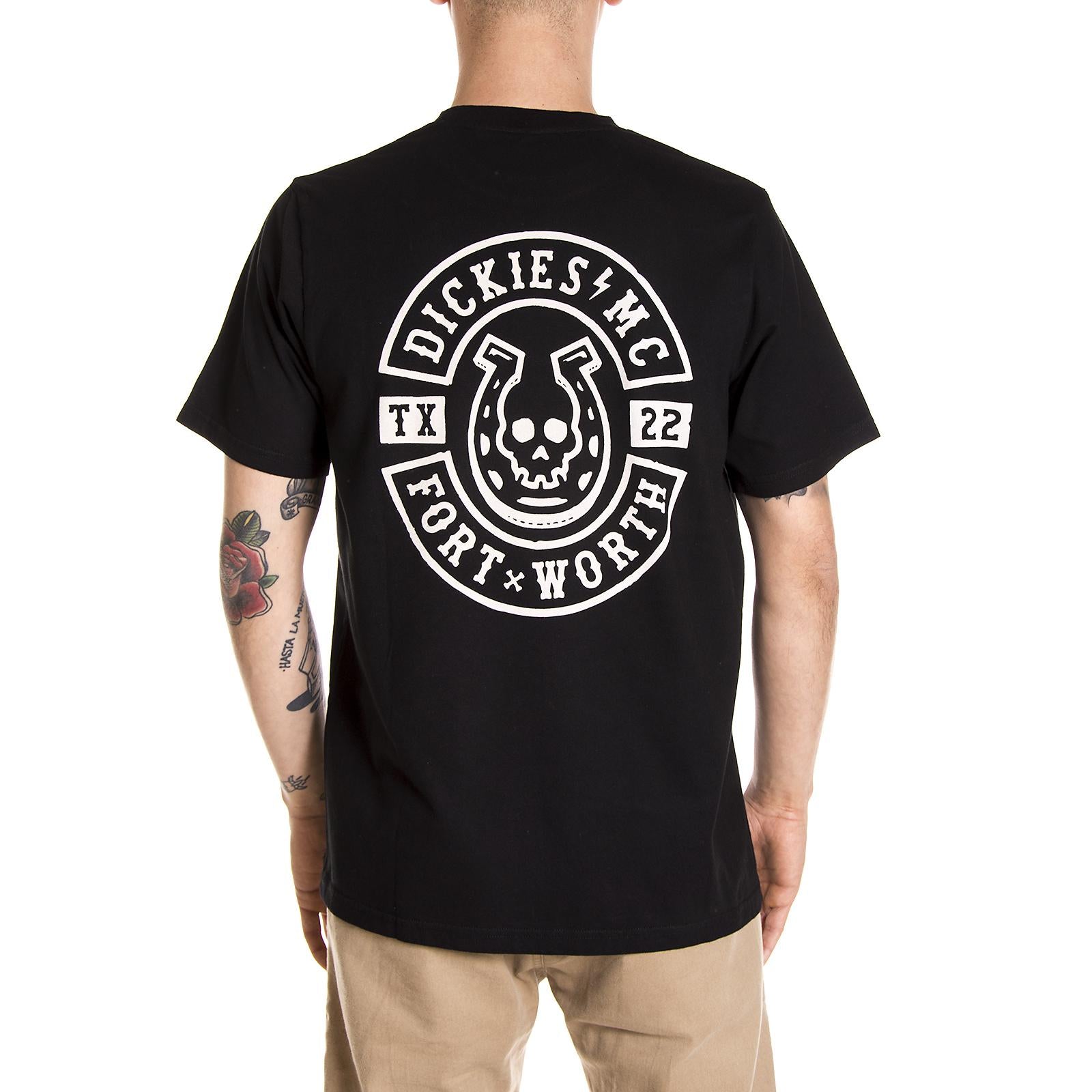 BISCOE S/S TEE BLACK 06-210492-BK  DICKIES 