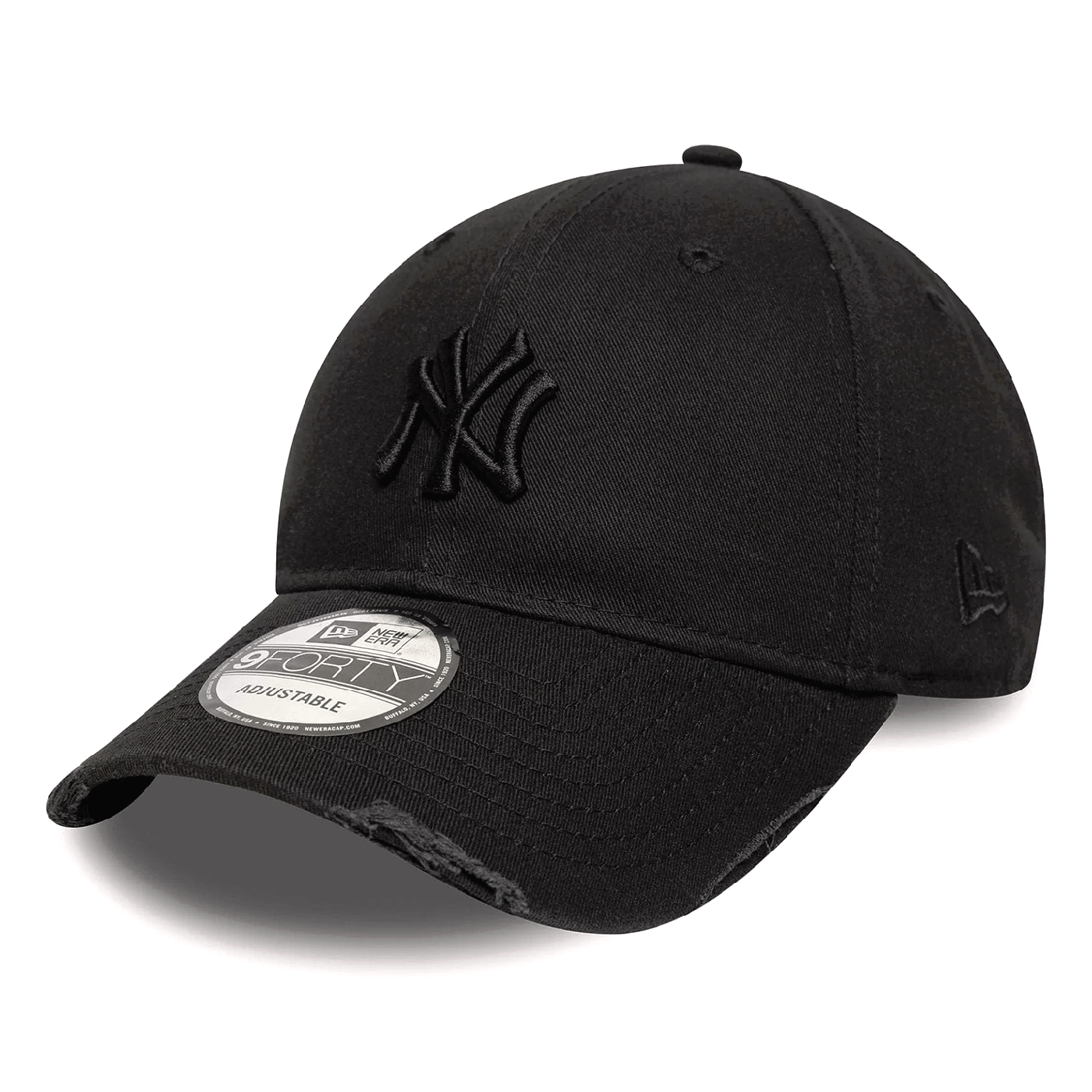 Wash Distress 9FORTY® New York Yankees - Cappellino Nero 60771831 BLK NEW ERA 