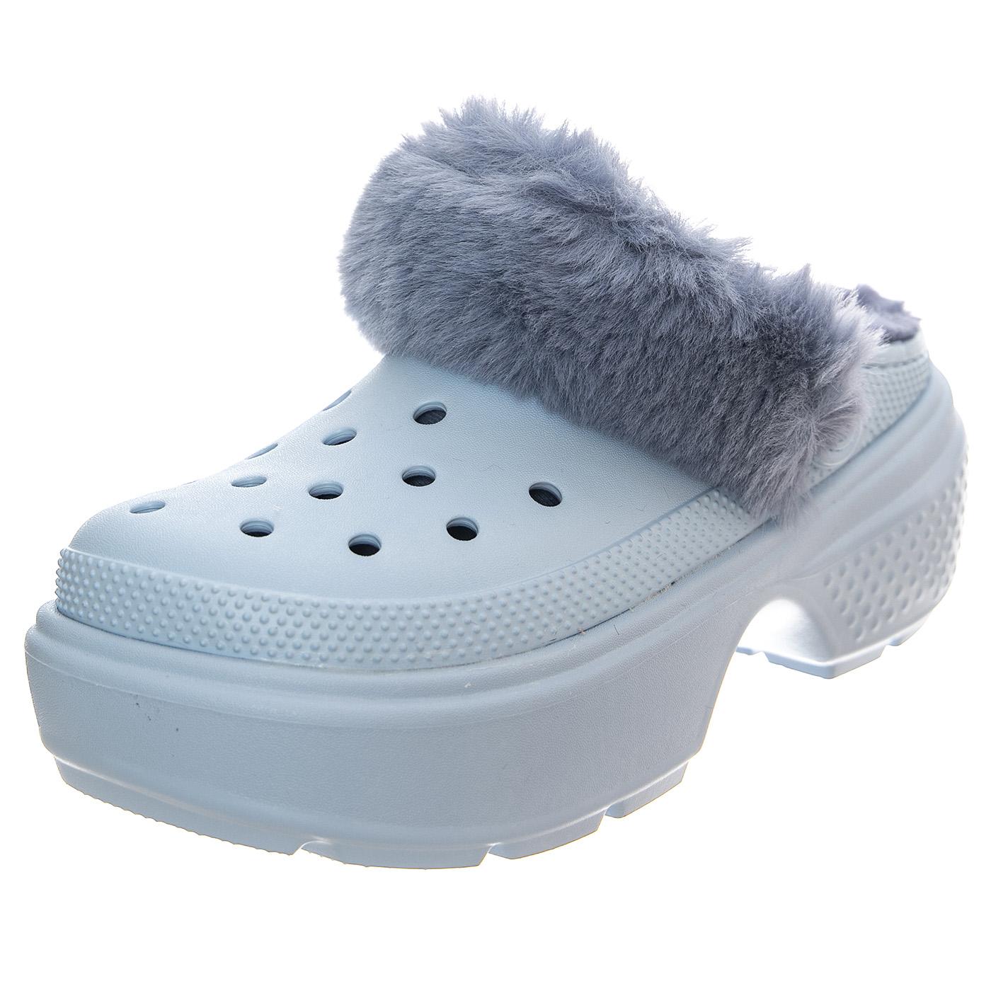 Stomp Lined Clog BLCC - Sandali Donna Blu CR.208546-BLCC  CROCS 