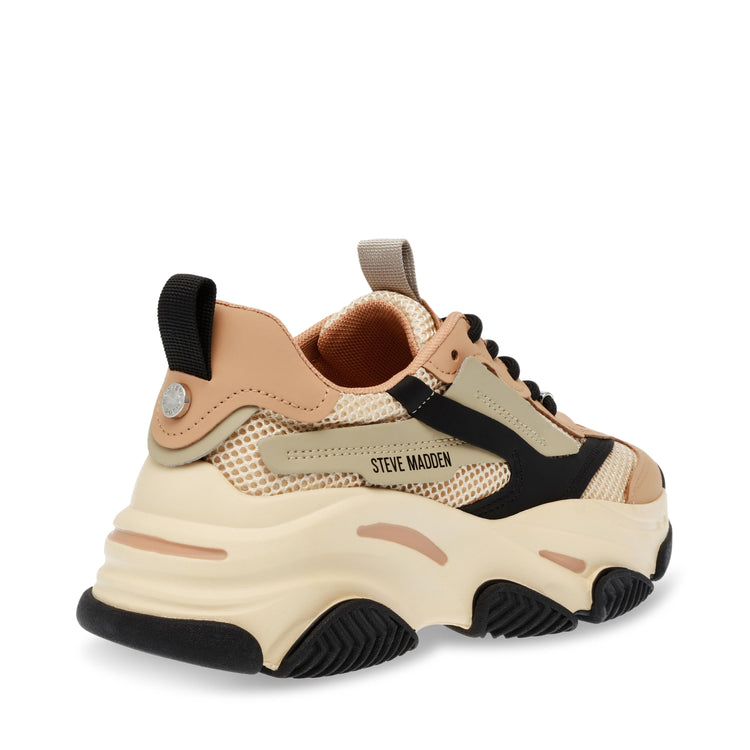 Possession-E Khaki / Black - Scarpe Stringate Profilo Basso Donna Multicolore SMPPOSSESSION-E-338  STEVE MADDEN 
