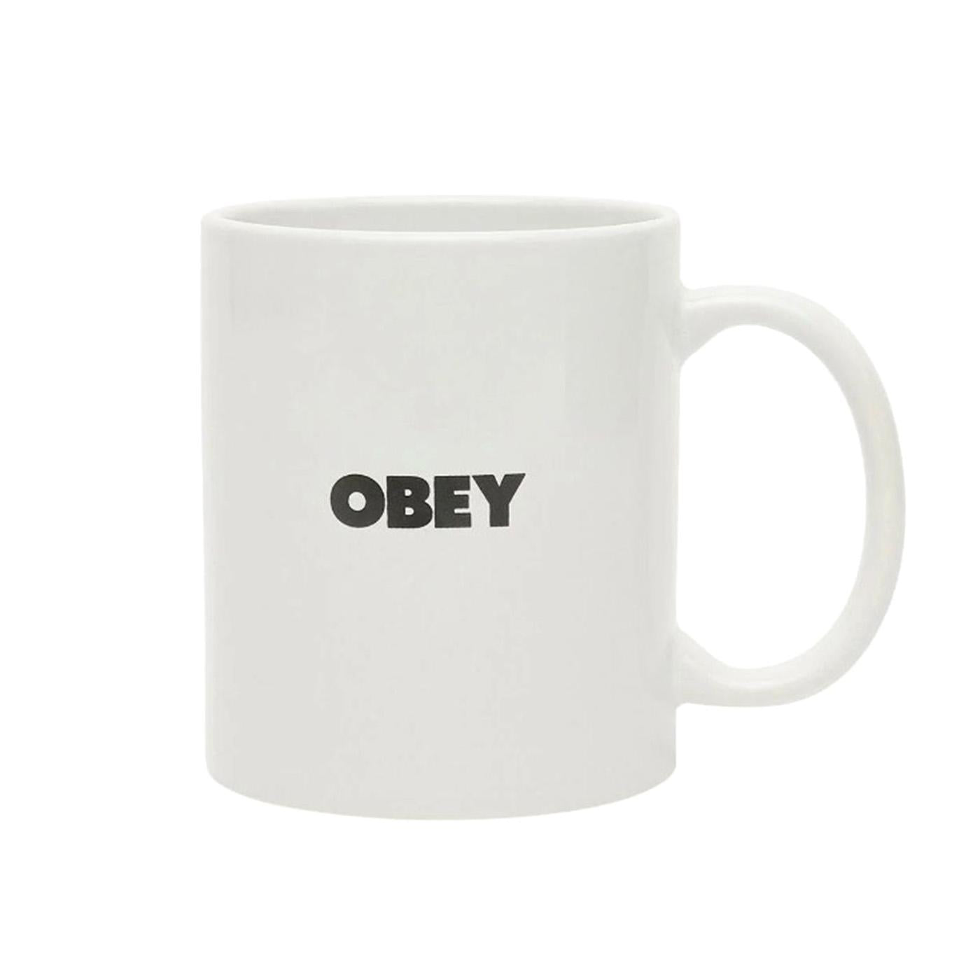 Obey Icon Mug White - Tazza Bianca con Logo 100630005-WHT  OBEY 