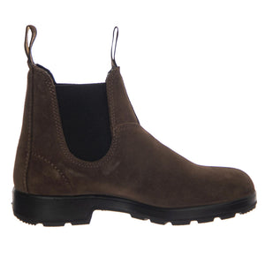2410 Brown Suede Brown & Brown Boots - Stivaletti Profilo alla Caviglia Uomo Marrone 2410-BROWN & BROWN . BLUNDSTONE 