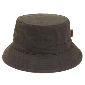 Wax Sports Hat Olive - Cappellino da Pescatore Marrone 222MMHA0001-OL71  BARBOUR 