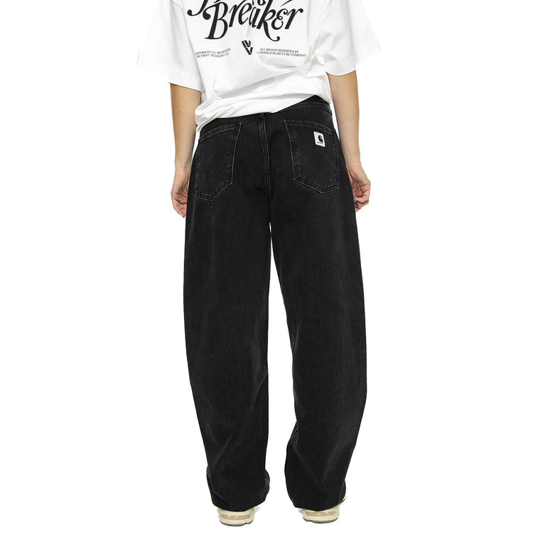 W' Brandon Pant Black /stone washed - Pantaloni Denim Jeans Donna Neri I031918.8906  CARHARTT WIP 