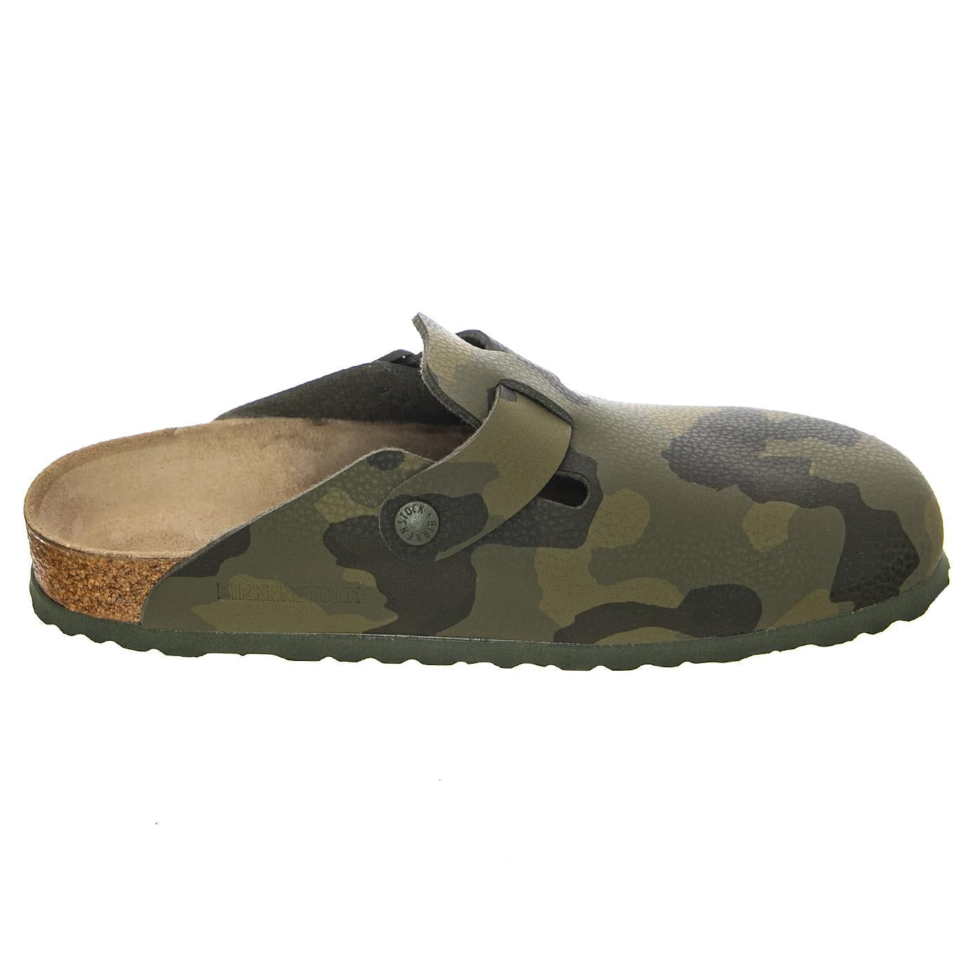 Boston BS Desert Soil Camo Green - Sandali Uomo Camo - Calzata Stretta 1023272  BIRKENSTOCK 