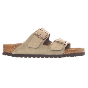 Arizona Suede Leather Narrow Fit Taupe - Sandali Uomo / Donna Beige 051463 TPE BIRKENSTOCK 