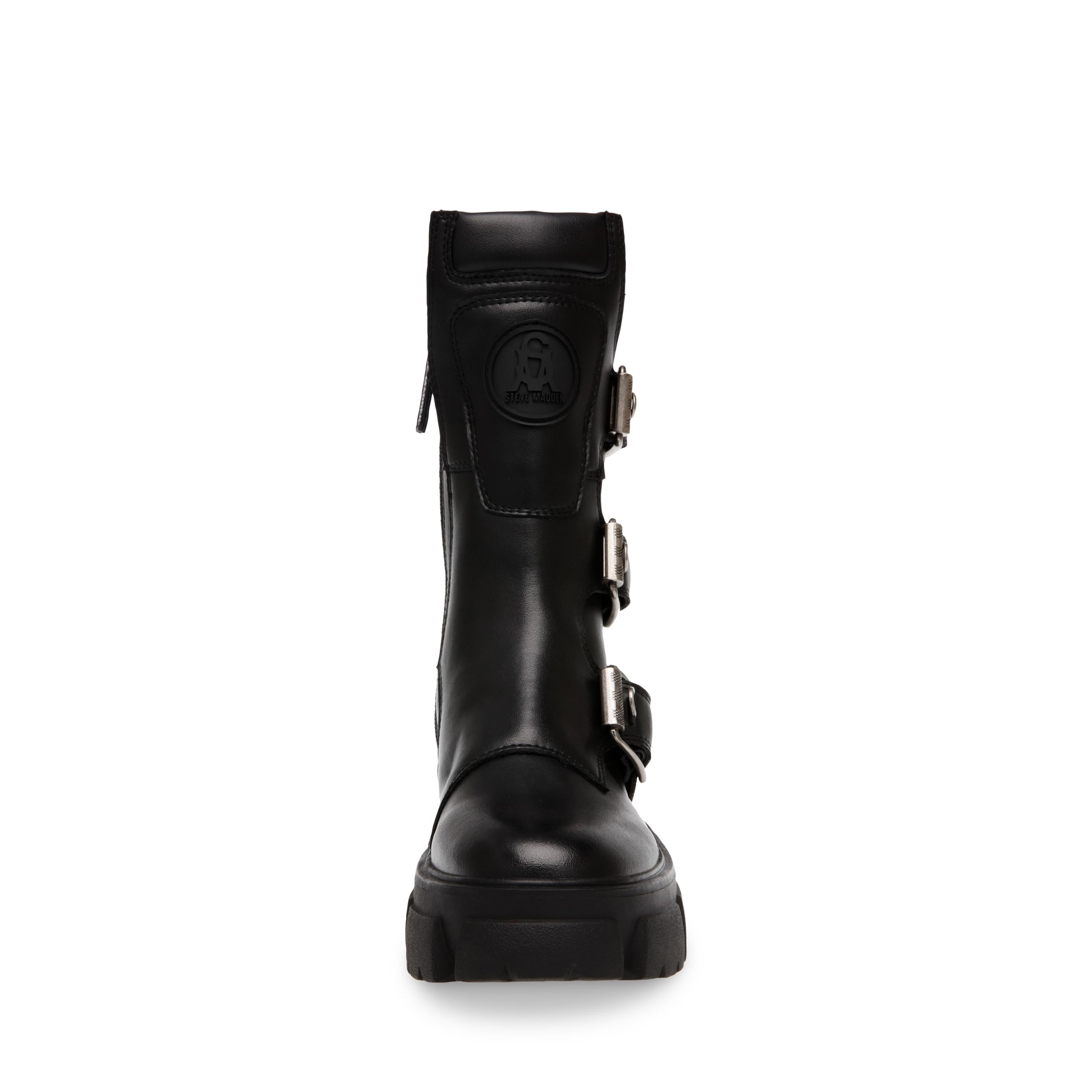 Transfixed Black Leat - Stivali Donna Neri SMSTRANSFIXED-17  STEVE MADDEN 