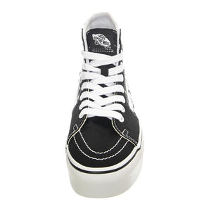 UA SK8-Hi Tapered Stackfo Black / White - Scarpe Stringate Profilo Alto Donna Nere / Checkerboard / Multicolore VN0A5JMK6BT1  VANS 